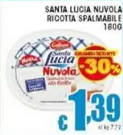 Sacoph Santa lucia nuvola ricotta spalmabile offerta