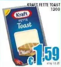 Sacoph Kraft fette toast offerta