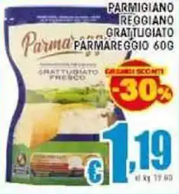 Sacoph Parmigiano reggiano grattugiato parmareggio offerta