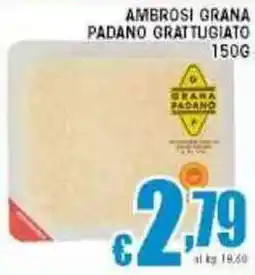 Sacoph Ambrosi grana padano grattugiato offerta