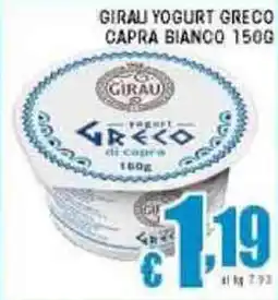 Sacoph Girau yogurt greco capra bianco offerta