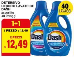 Il Gigante Detersivo liquido lavatrice DASH offerta