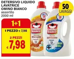 Il Gigante Detersivo liquido lavatrice OMINO BIANCO offerta