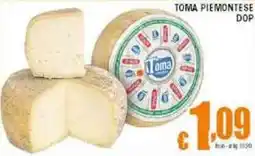 Sacoph Toma piemontese dop offerta