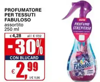 Il Gigante Profumatore per tessuti FABULOSO offerta
