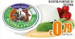 Sacoph Ricotta punturi di pecora offerta