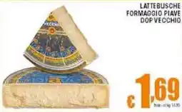 Sacoph Lattebusche formaggio piave dop vecchio offerta