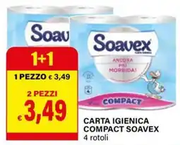 Il Gigante Carta igienica compact SOAVEX offerta