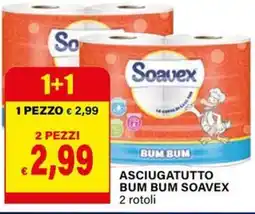 Il Gigante Asciugatutto bum bum SOAVEX offerta