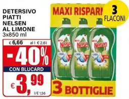 Il Gigante Detersivo piatti nelsen al limone offerta