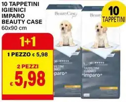 Il Gigante 10 tappetini igienici imparo BEAUTY CASE offerta