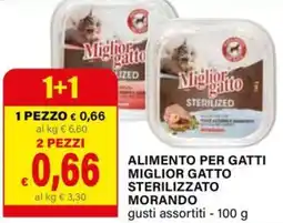 Il Gigante Alimento per gatti miglior gatto sterilizzato morando offerta