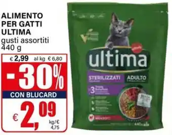 Il Gigante Alimento per gatti ULTIMA offerta