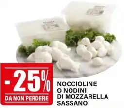 Il Gigante Noccioline o nodini di mozzarella sassano offerta