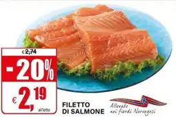 Il Gigante Filetto di salmone offerta