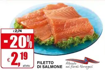 Il Gigante Filetto di salmone offerta