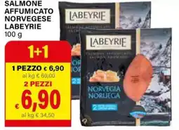 Il Gigante Salmone affumicato norvegese LABEYRIE offerta