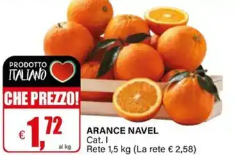 Il Gigante Arance navel Cat. I offerta