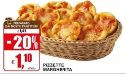 Il Gigante Pizzette margherita offerta