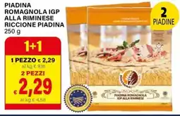 Il Gigante Piadina romagnola igp alla riminese riccione piadina offerta