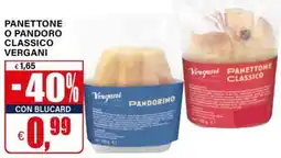 Il Gigante Panettone o pandoro classico vergani offerta