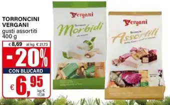 Il Gigante Torroncini VERGANI offerta