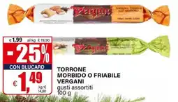 Il Gigante Torrone morbido o friabile VERGANI offerta