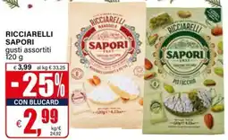 Il Gigante Ricciarelli sapori offerta