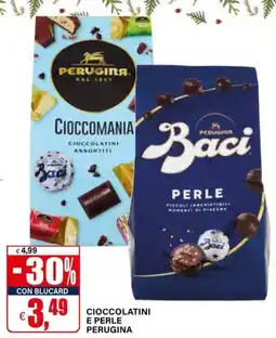 Il Gigante Cioccolatini e perle perugina offerta