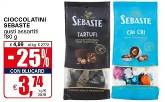Il Gigante Cioccolatini SEBASTE offerta