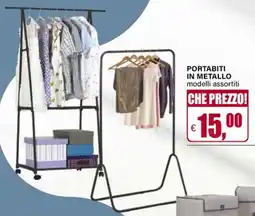 Il Gigante Portabiti in metallo offerta