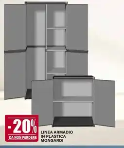 Il Gigante Linea armadio in plastica mongardi offerta