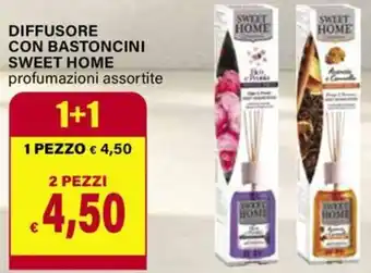 Il Gigante Diffusore con bastoncini SWEET HOME offerta