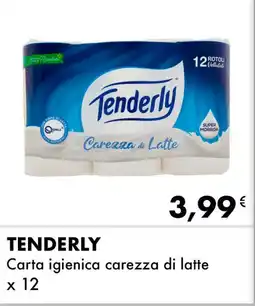 Iper Tosano TENDERLY Carta igienica carezza di latte offerta