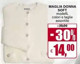 Il Gigante MAGLIA DONNA SOFT modelli offerta