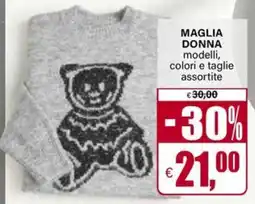 Il Gigante Maglia donna modelli offerta