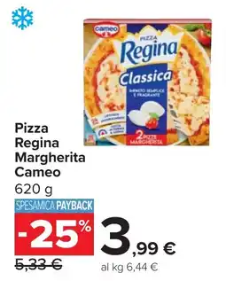 Carrefour Pizza Regina Margherita Cameo offerta
