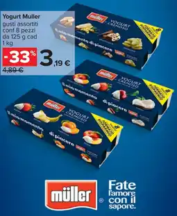 Carrefour Yogurt Muller offerta