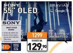 Unieuro SONY SMART TV OLED K55XR83 offerta