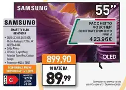 Unieuro SAMSUNG SMART TV OLED QE55S85FA offerta