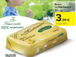 Carrefour Burro La Montanara offerta