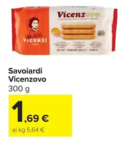Carrefour Savoiardi Vicenzovo offerta