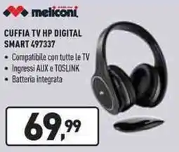 Unieuro CUFFIA TV HP DIGITAL SMART 497337 offerta