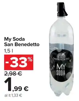 Carrefour My Soda San Benedetto offerta