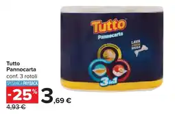 Carrefour Tutto Pannocarta offerta