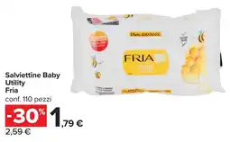 Carrefour Salviettine Baby Utility Fria offerta