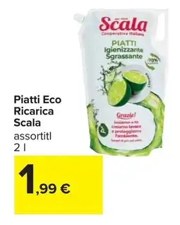 Carrefour Piatti Eco Ricarica Scala offerta