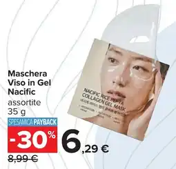 Carrefour Maschera Viso in Gel Nacific offerta