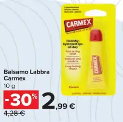 Carrefour Balsamo Labbra Carmex offerta