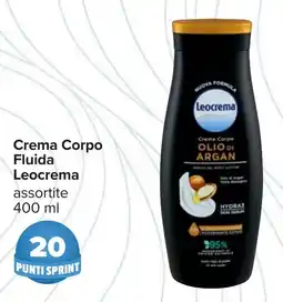 Carrefour Crema Corpo Fluida Leocrema offerta